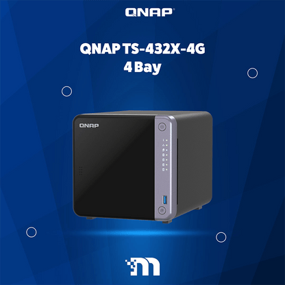 QNAP TS-432X-4G 4 Bay 10GbE Desktop NAS