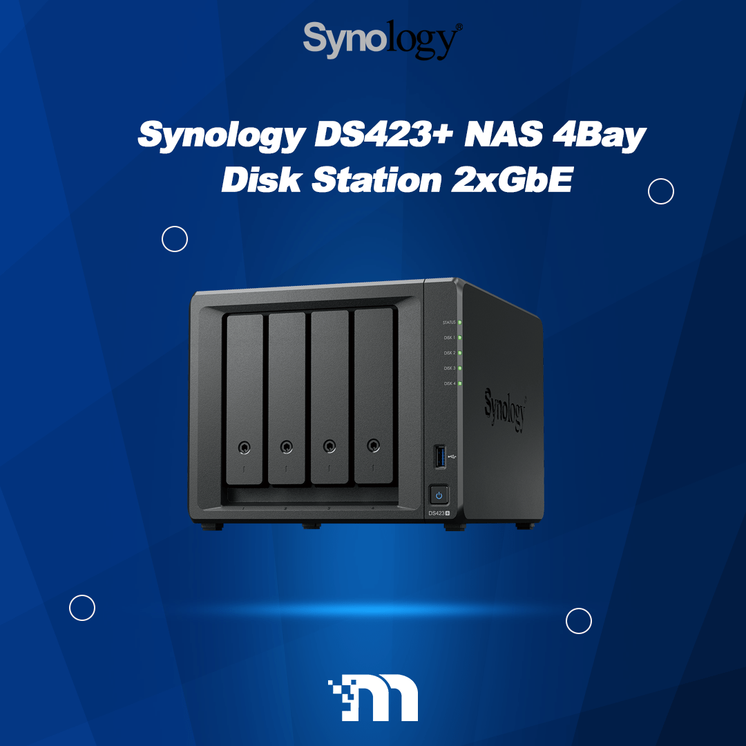 Synology DS423+ NAS 4Bay Disk Station 2xGbE