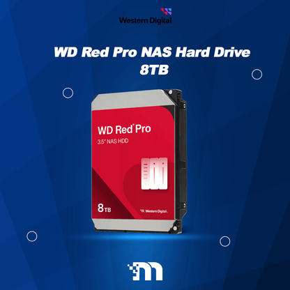 WD Red Pro NAS Hard Drive - 8TB